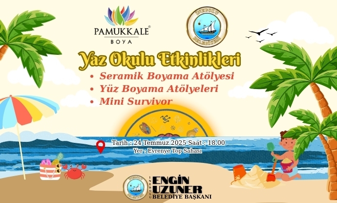 Pamukkale Boya - nebolu Belediyesi Yaz Okulu Etkinlikleri !