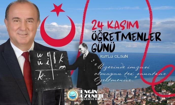 Belediye Bakanmz Engin Uzuner' In retmenler Gn Mesaj