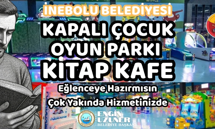 �nebolu Kapal� Oyun Park� ve Kitap Kafe A��l�yor