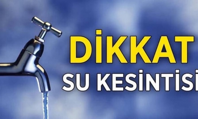 Su Kesintisi Duyurusu (d�zenleme)