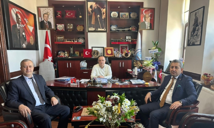 Kastamonu �l Ticaret M�d�rl����nden Ba�kan�m�za Ziyaret