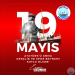 19 Mayis Atatrk Anma Genlk Ve Spor Bayraminiz Kutlu Olsun