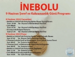 9 Haziran eref Ve Kahramanlk Gn Program