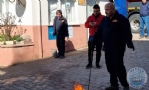 lemiz Okullarnda Yangn Eitimi Verildi