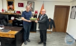 Belediye Bakanmz Engin Uzuner, Karayollar Kastamonu 15. Blge Mdr Alparslan Elik' i Makamnda Ziyaret Etti.