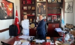 TCG Kilimli Gemisinden Belediye Bakanmza Ziyaret