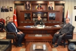 Belediye Bakanmz Sayn Engin Uzuner, Kastamonu l Emniyet Mdr Sayn Tamer Ta' Makamnda Ziyaret Etti
