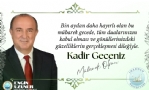 Ba�kan�m�z Engin Uzuner�in Kadir Gecesi Mesaj�