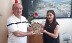 Belediye Ba�kan�m�z Say�n Engin Uzuner, �nebolu Tapu M�d�r� Say�n Ebru Onba���y� Makam�nda Ziyaret Etti.
