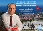 BA�KANIMIZDAN MEVL�D KAND�L� MESAJI
