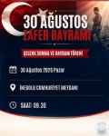 30 A�USTOS ZAFER BAYRAMI PROGRAMI