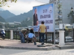 lemizin Muhtelif Yerlerine Billboardlar Yerletirildi