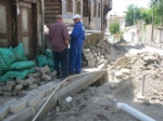 M.evki Caddesi Beton Parke Ile Yeniden Kapland