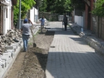 M.evki Caddesi Beton Parke Ile Yeniden Kapland